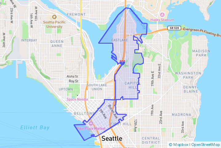 Service Area Map