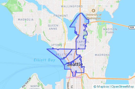 Service Area Map