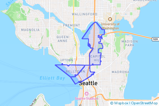 Service Area Map
