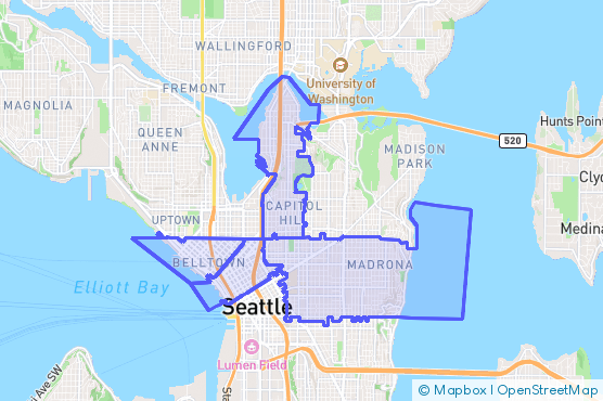 Service Area Map