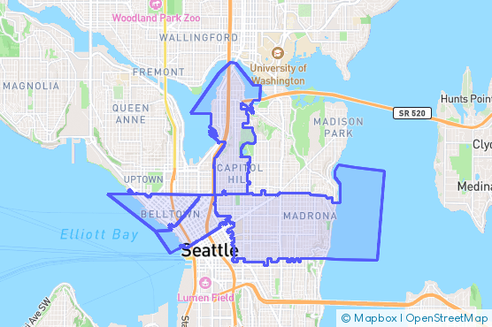 Service Area Map