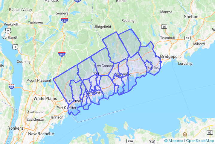 Service Area Map
