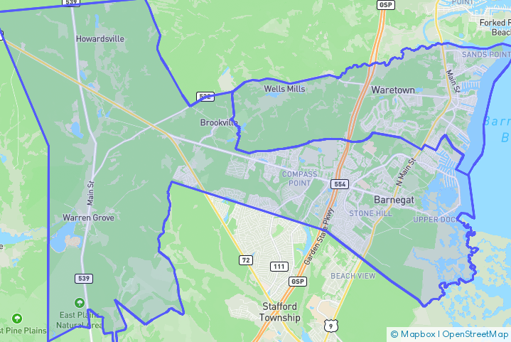 Service Area Map
