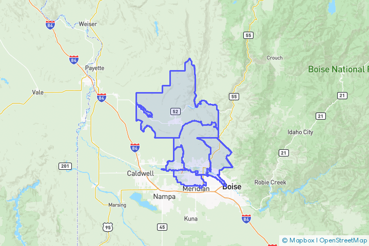 Service Area Map