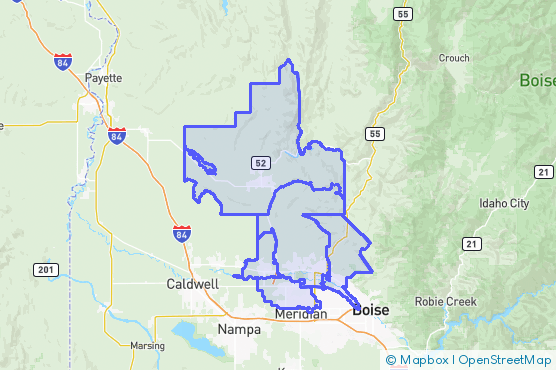 Service Area Map