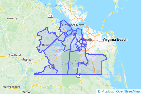 Service Area Map
