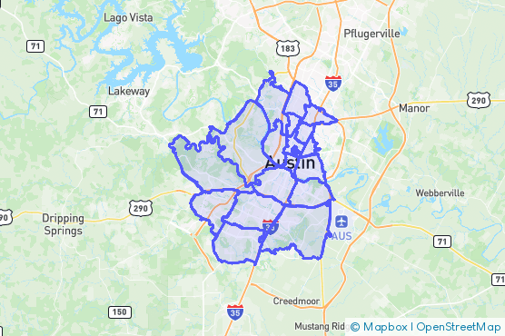 Service Area Map