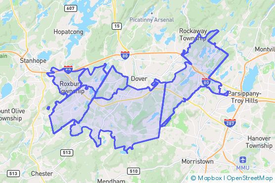 Service Area Map