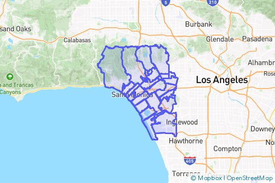 Service Area Map