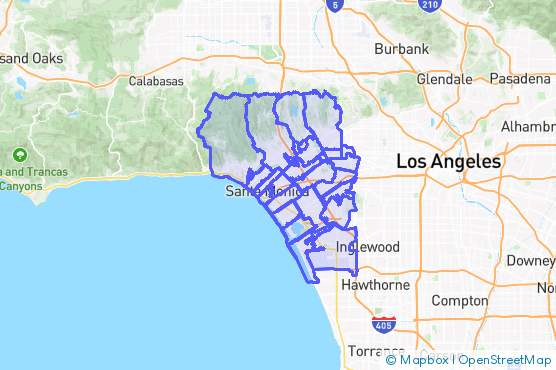 Service Area Map