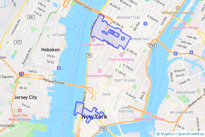 Service Area Map