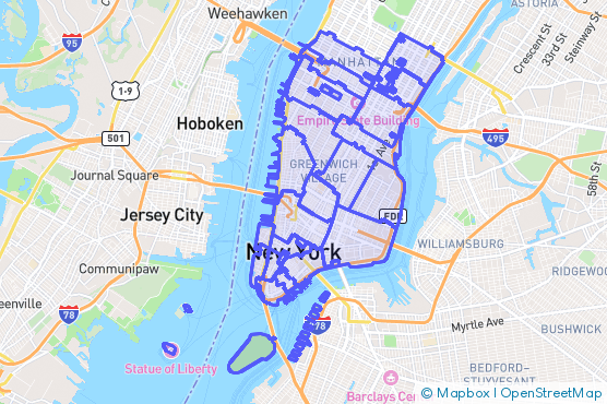 Service Area Map