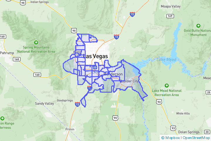 Service Area Map