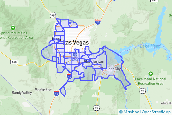 Service Area Map
