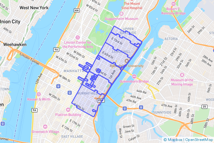 Service Area Map