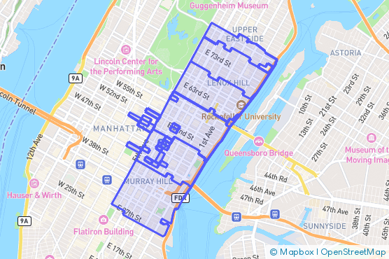 Service Area Map