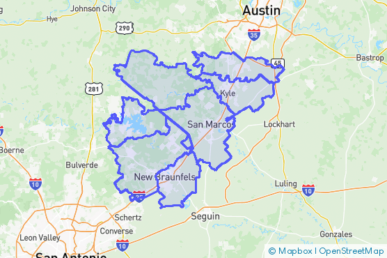 Service Area Map