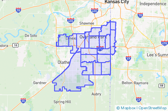 Service Area Map