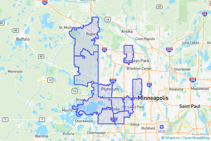 Service Area Map