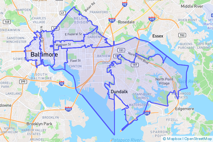 Service Area Map