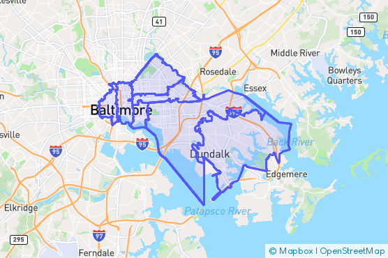 Service Area Map