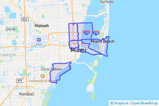 Service Area Map