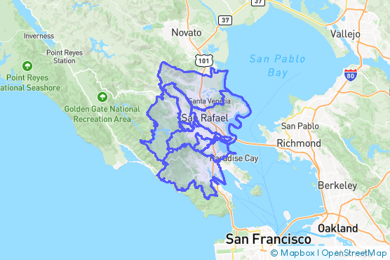 Service Area Map
