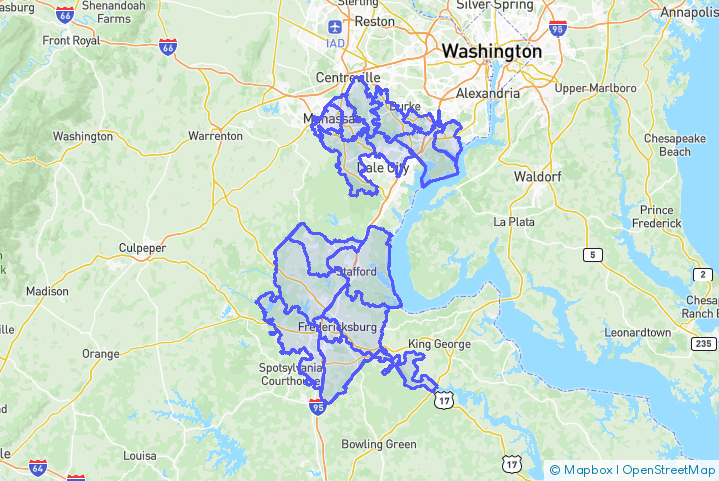 Service Area Map