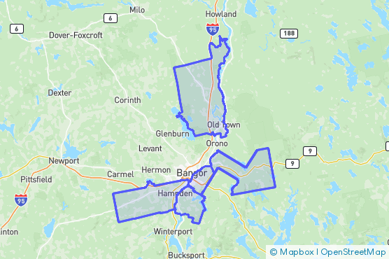 Service Area Map