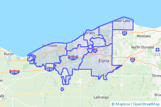 Service Area Map