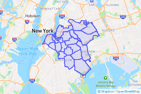 Service Area Map