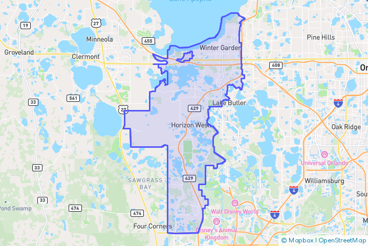 Service Area Map