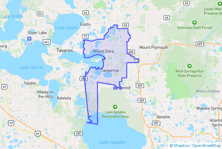 Service Area Map
