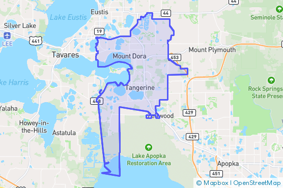 Service Area Map