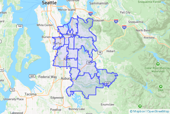 Service Area Map