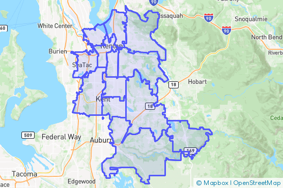 Service Area Map