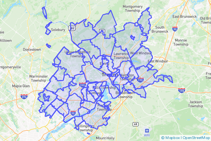 Service Area Map