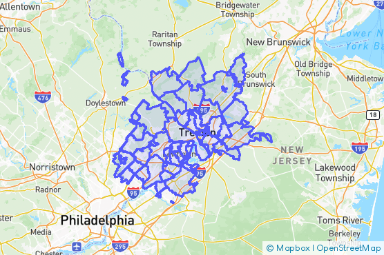 Service Area Map