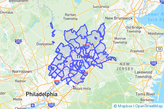 Service Area Map