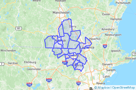 Service Area Map