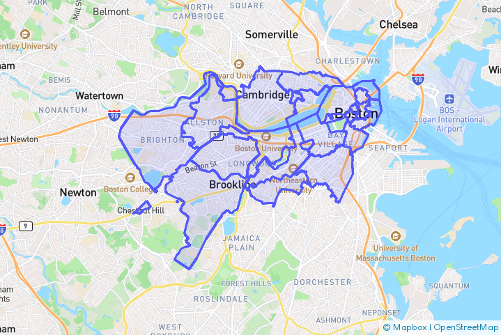 Service Area Map