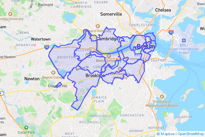 Service Area Map