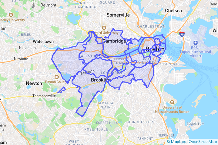 Service Area Map
