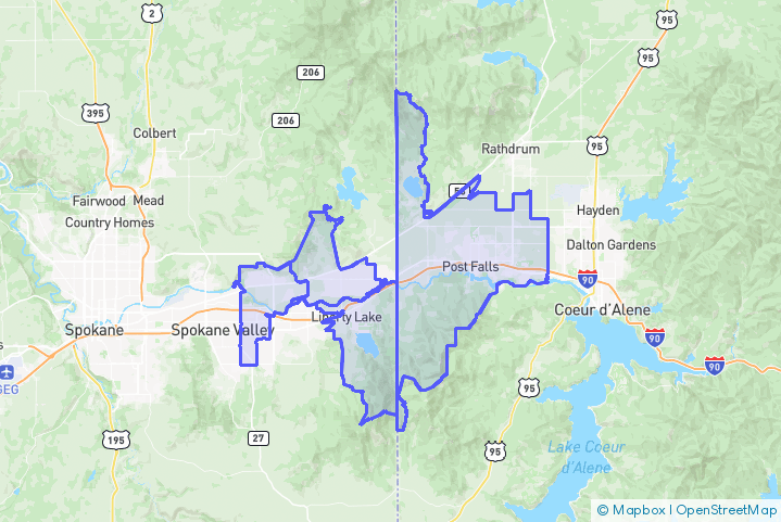 Service Area Map