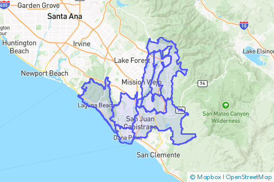 Service Area Map