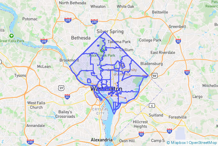 Service Area Map