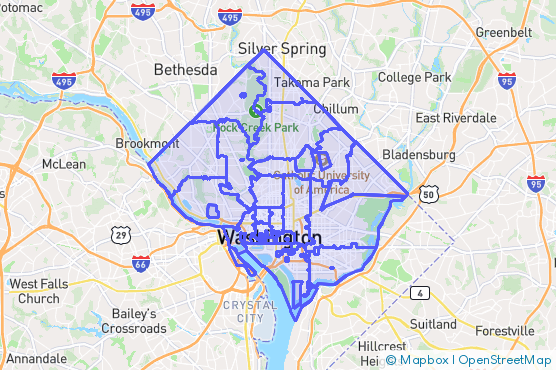 Service Area Map