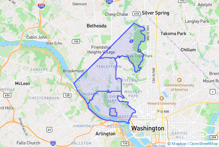 Service Area Map