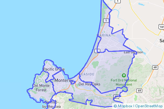 Service Area Map