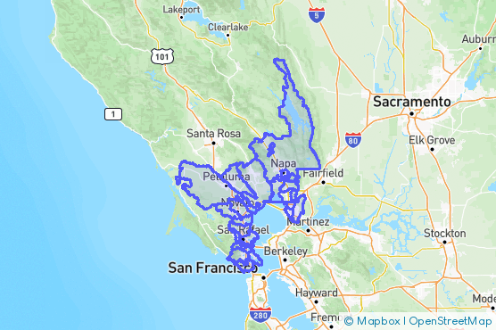 Service Area Map
